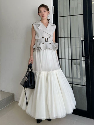 Trench Tulle Set Dress