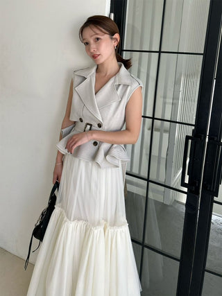 Trench Tulle Set Dress