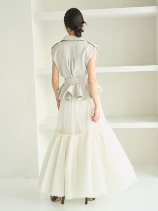 Trench Tulle Set Dress