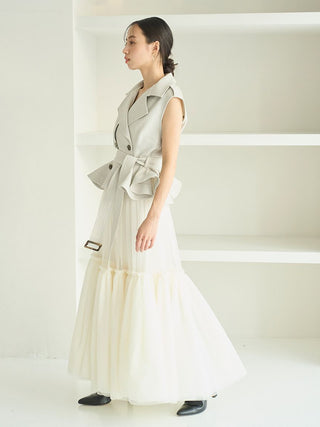 Trench Tulle Set Dress