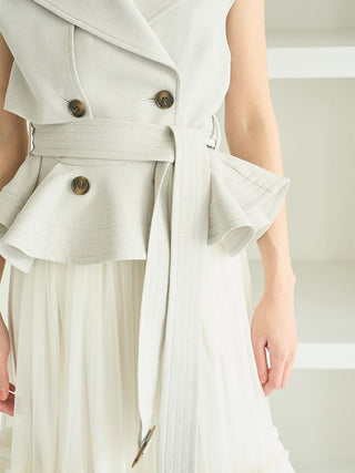 Trench Tulle Set Dress