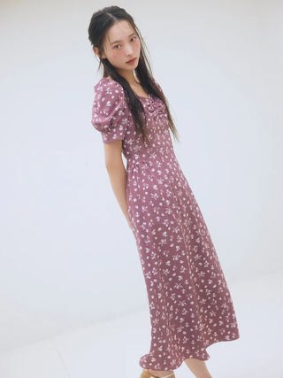 Sustainable Fruit Print Dress