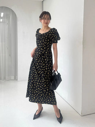 Sustainable Fruit Print Dress
