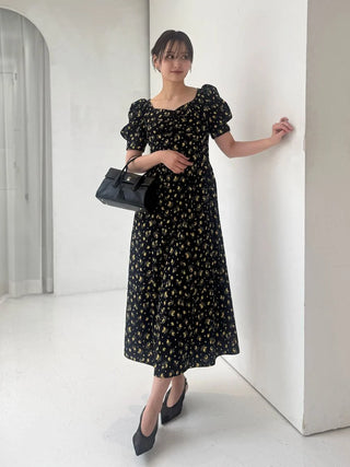 Sustainable Fruit Print Dress