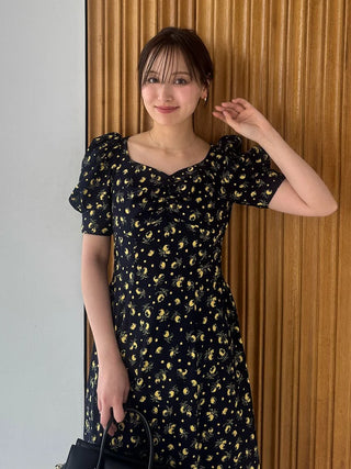 Sustainable Fruit Print Dress