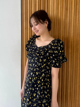 Sustainable Fruit Print Dress