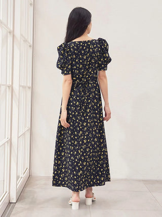 Sustainable Fruit Print Dress