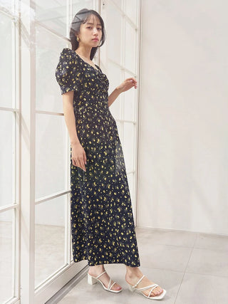 Sustainable Fruit Print Dress
