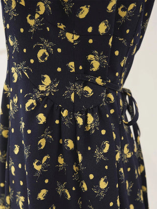 Sustainable Fruit Print Dress