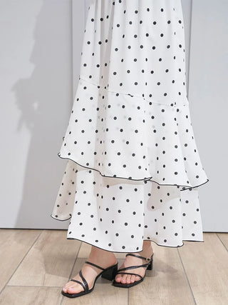 Ruffle Sleeve Print Dress