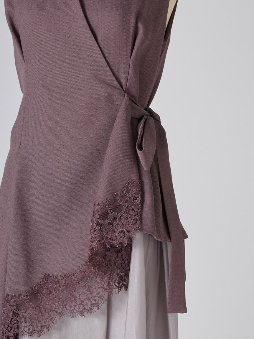 snidel lace dress Cut Lace Dress SNIDEL