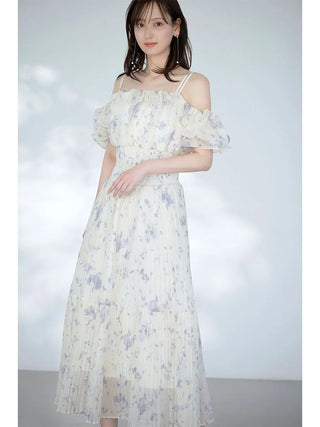 Sustainable Off-Shoulder Gathered Dress