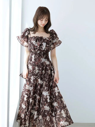 Sustainable Off-Shoulder Gathered Dress