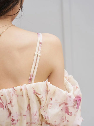 Sustainable Off-Shoulder Gathered Dress