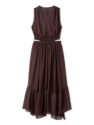 Washable Sleeveless Tiered Dress
