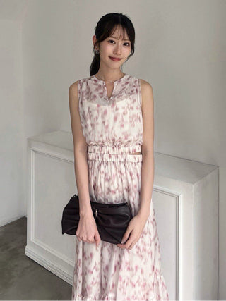 Washable Sleeveless Tiered Dress
