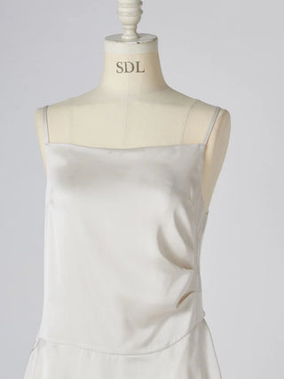 Satin Tiered Cami Dress
