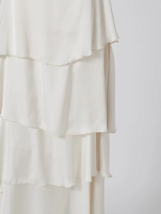 Satin Tiered Cami Dress