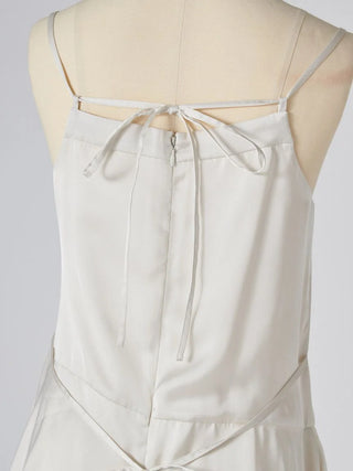 Satin Tiered Cami Dress