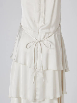 Satin Tiered Cami Dress