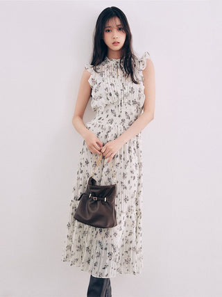Sustainable Ruffle Maxi Dress