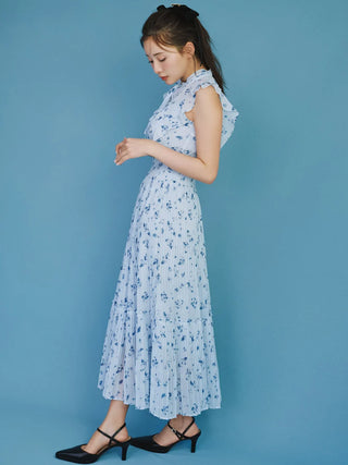 Sustainable Ruffle Maxi Dress
