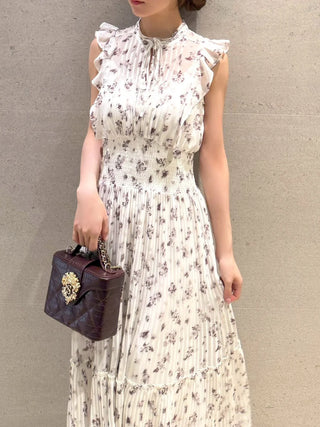 Sustainable Ruffle Maxi Dress