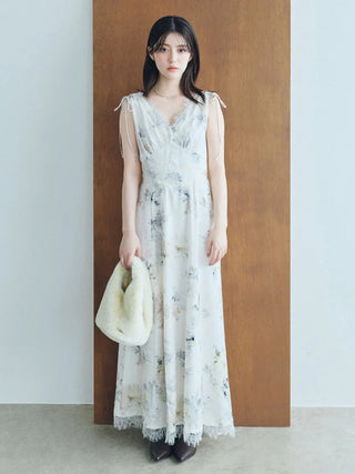Lace-Trimmed Dress