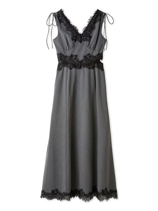 Lace-Trimmed Dress