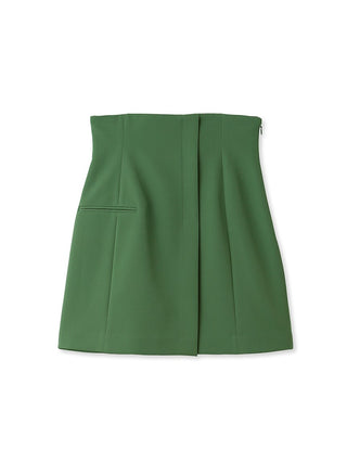 Wrap Skirt in green, Premium Fashionable Women's Skirts & Skorts at SNIDEL USA