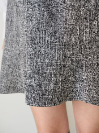 Hem Flared Ska Shorts in Mix, Premium Fashionable Women's Skirts & Skorts at SNIDEL USA