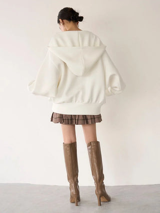 Cotton-like Frill Short Skirt in Mocha, Premium Fashionable Women's Skirts & Skorts at SNIDEL USA