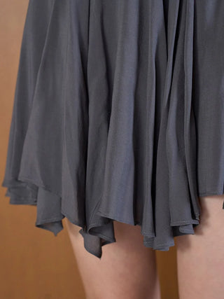 Sustainable Sheer Irregular Hem Skort