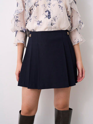 Pleated Mini Skort