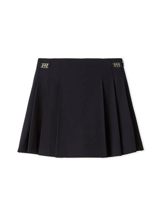 Pleated Mini Skort