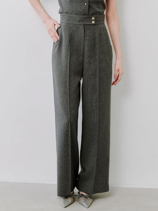 Sustainable High Waist Wide Pants