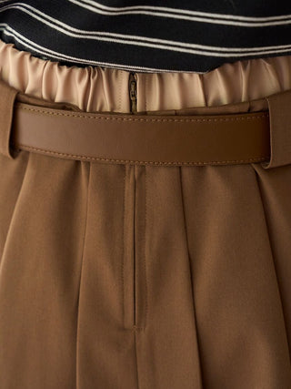 Layered Design Pleated Skort