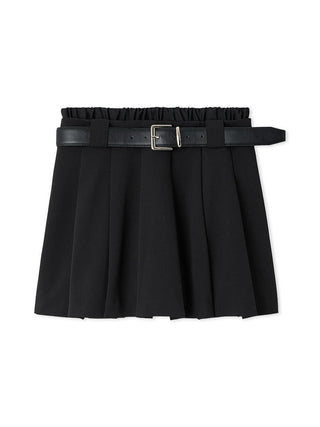 Layered Design Pleated Skort