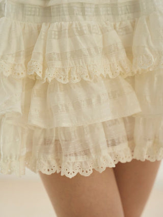 Ruffle Tiered Skort