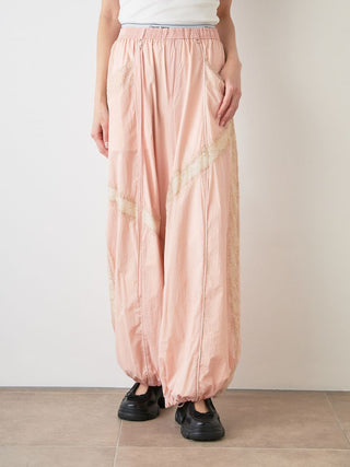 【Chacott】Nylon Lace Pants