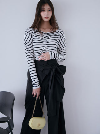 Ribbon 2-Way Design Pants