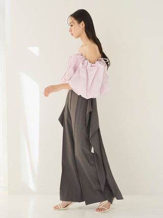 Ribbon 2-Way Design Pants