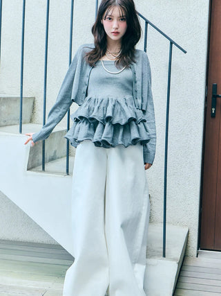 [Kuroki Denim] High-Rise Wide-Leg Jeans