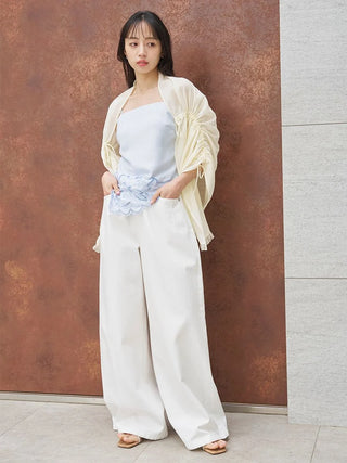 [Kuroki Denim] High-Rise Wide-Leg Jeans