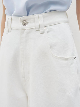 [Kuroki Denim] High-Rise Wide-Leg Jeans