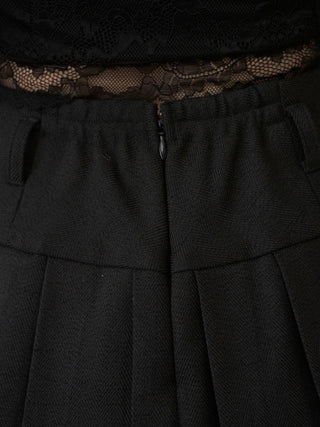 Belted Tiered Skort