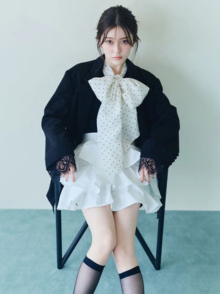 Ruffled Mini Skort