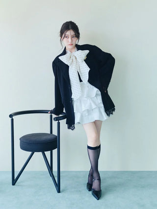 Ruffled Mini Skort