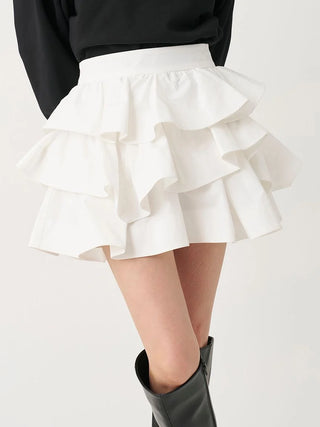 Ruffled Mini Skort