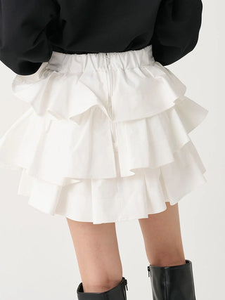 Ruffled Mini Skort